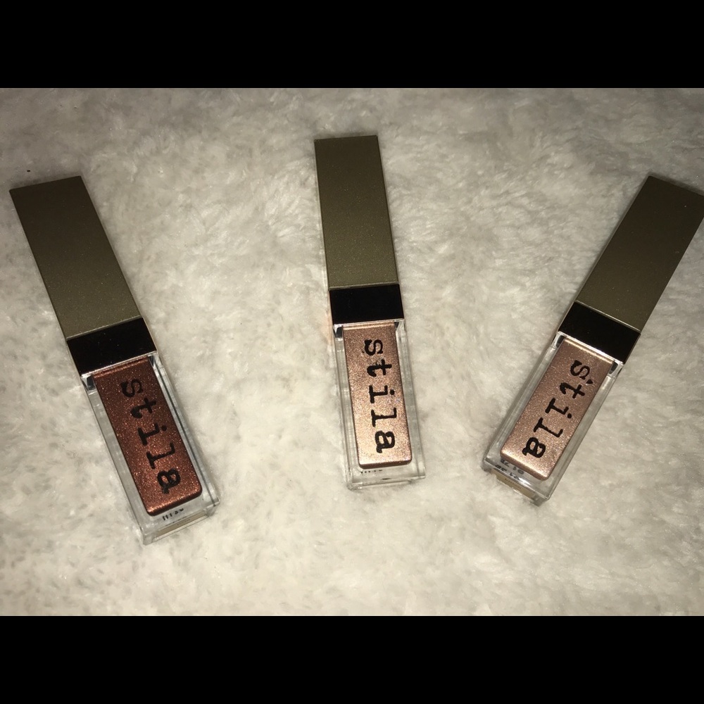Stilla liquid shimmer and glow eyeshadows